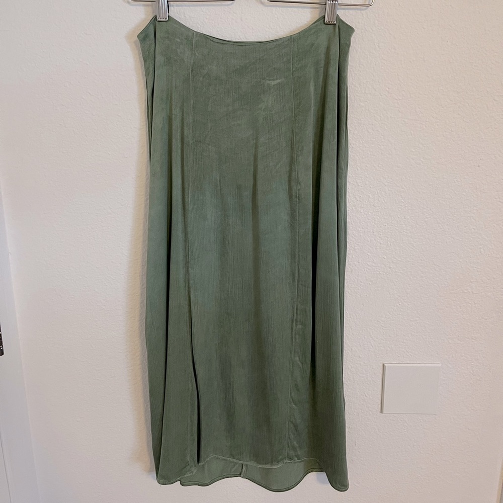 & Other Stories Midi Skirt ~ Cupro